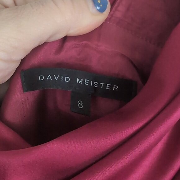 Elegant One-Shoulder Pink Dress - Picture 3 of 6